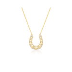 Harwell Godfrey Studded Horseshoe Pendant Necklace