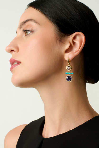 Harwell Godfrey One-of-a-Kind Totem Earrings