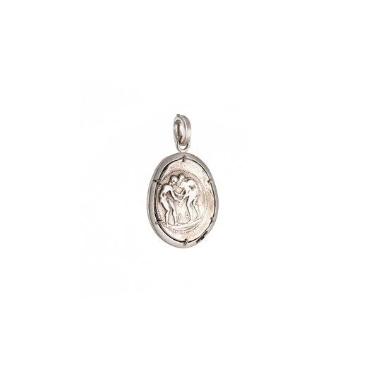 Sylva & Cie Olympic Coin Pendant