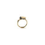 Bibi Van Der Velden Scarab Gold Stackable Ring
