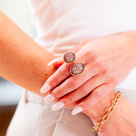 VRAM 2Tau Brown Diamond Ring