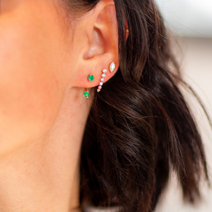 Anita Ko Short Cascade Diamond Earrings