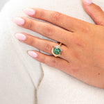 Harwell Godfrey One-of-a-Kind Cairo Green Tourmaline Ring