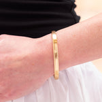 Caroline Ellen 5.4mm Rounded Cuff Bracelet