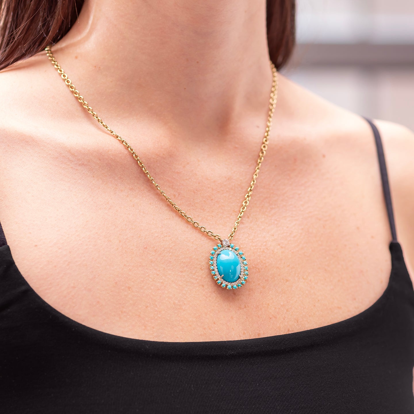 Irene Neuwirth One-of-a-Kind Turquoise Necklace