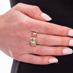 Irene Neuwirth One-of-a-Kind 'Gemmy Gem' Three Stone Ring