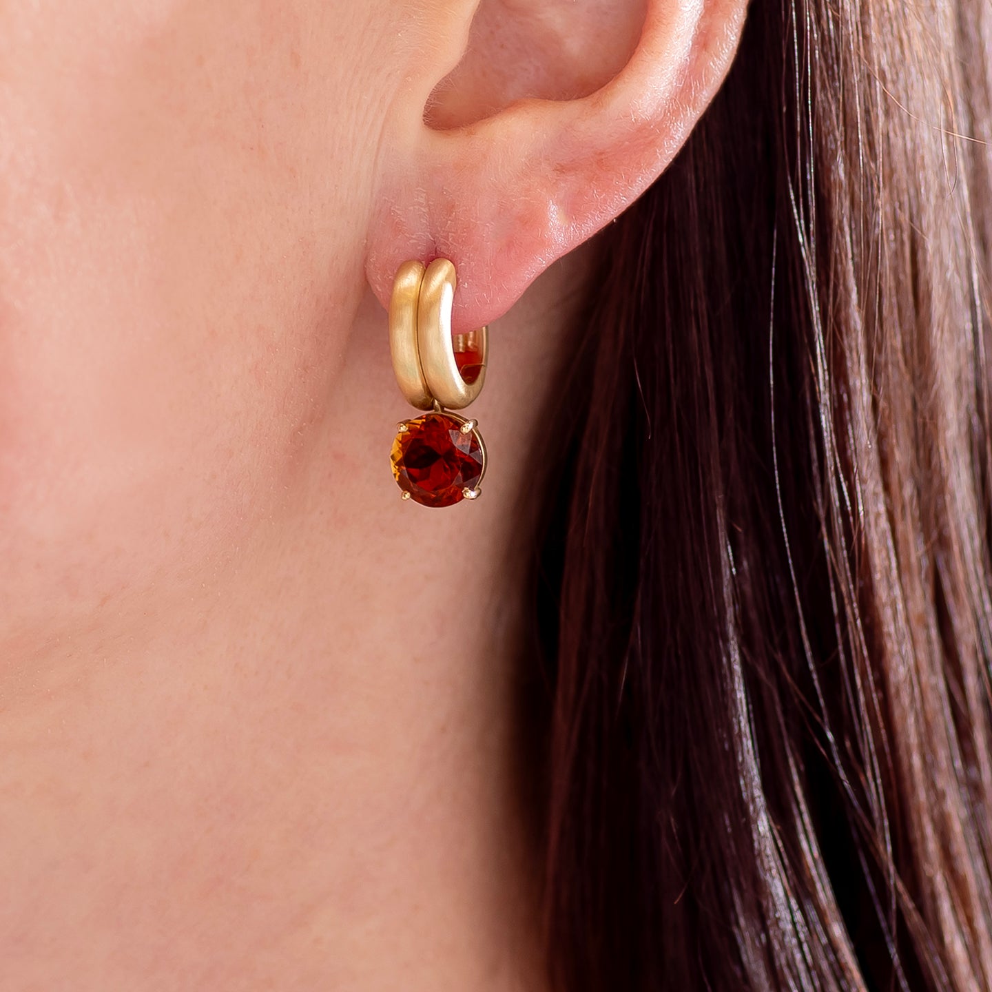 Irene Neuwirth One-of-a-Kind 'Heroic' Tourmaline Hoops