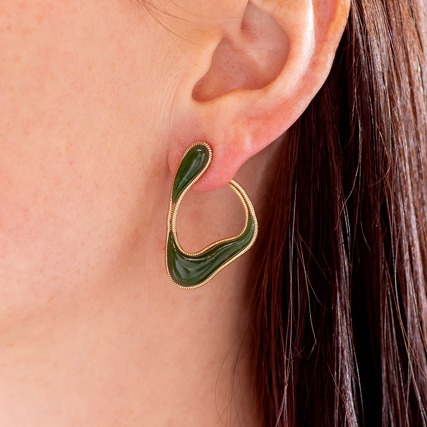 Fernando Jorge 'Stream' Loop Earrings