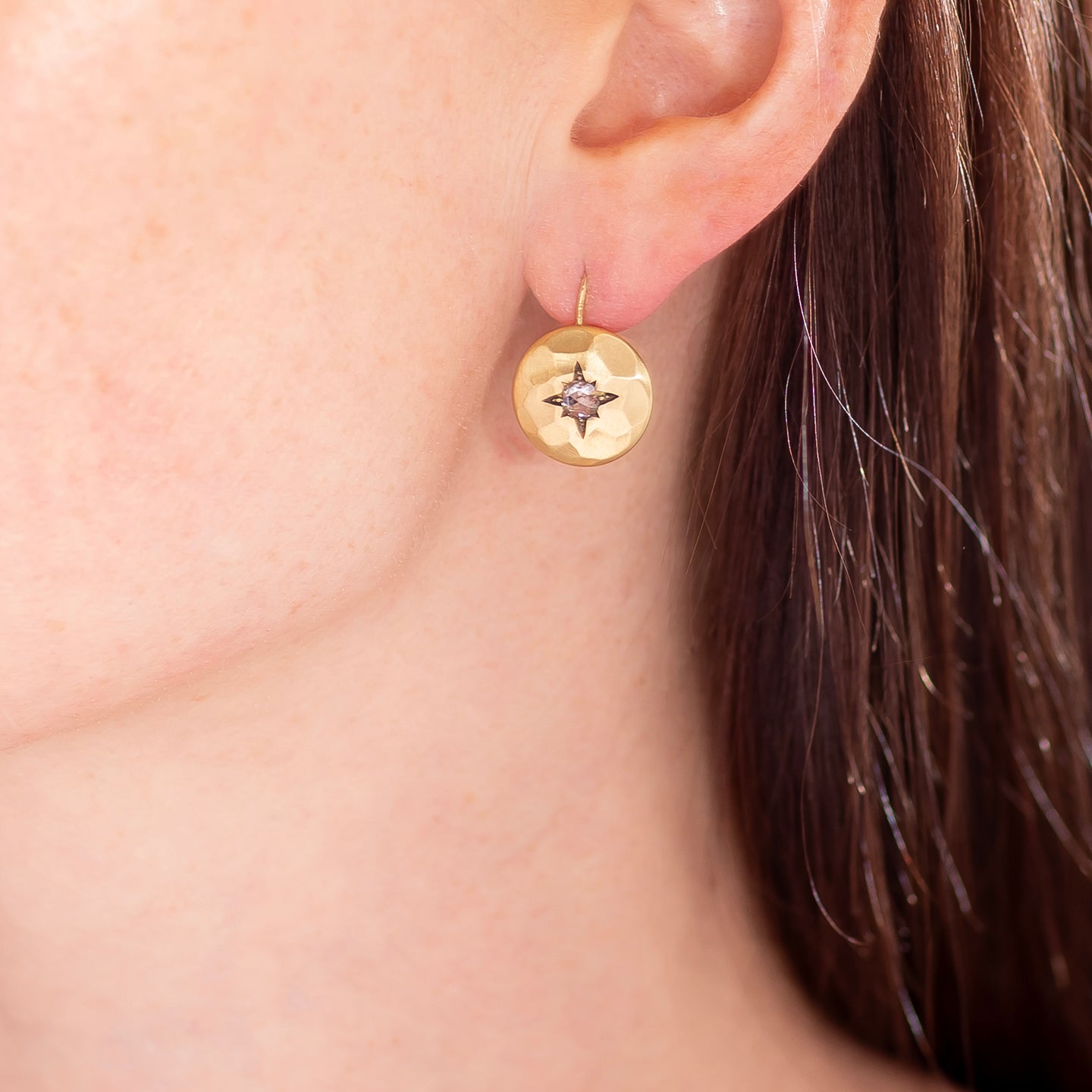 Sylva & Cie Twinkle Star Earrings