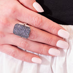 Sylva & Cie Short Sapphire Ten Table Ring