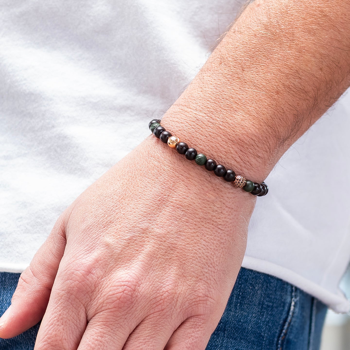 Shamballa Jewels 6mm Non-Braided Bracelet – The Loupe Jewelry