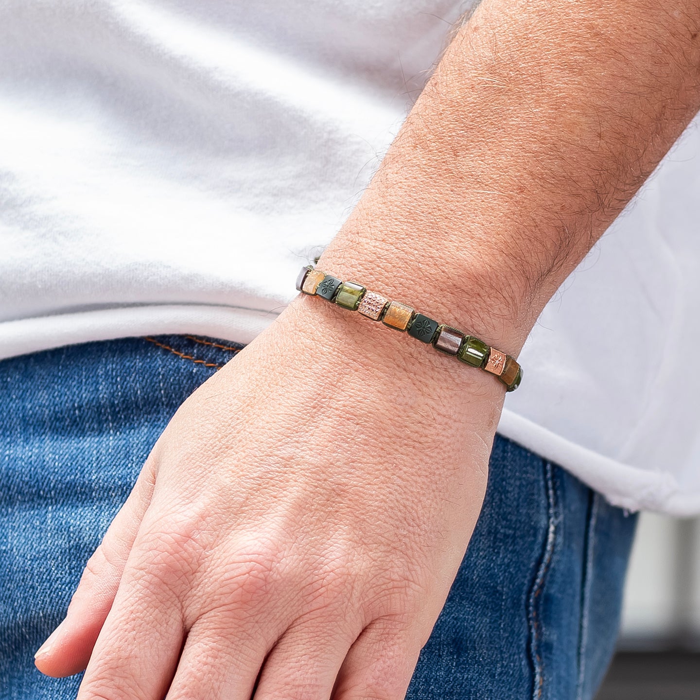 Shamballa Jewels 6mm Lock Bracelet