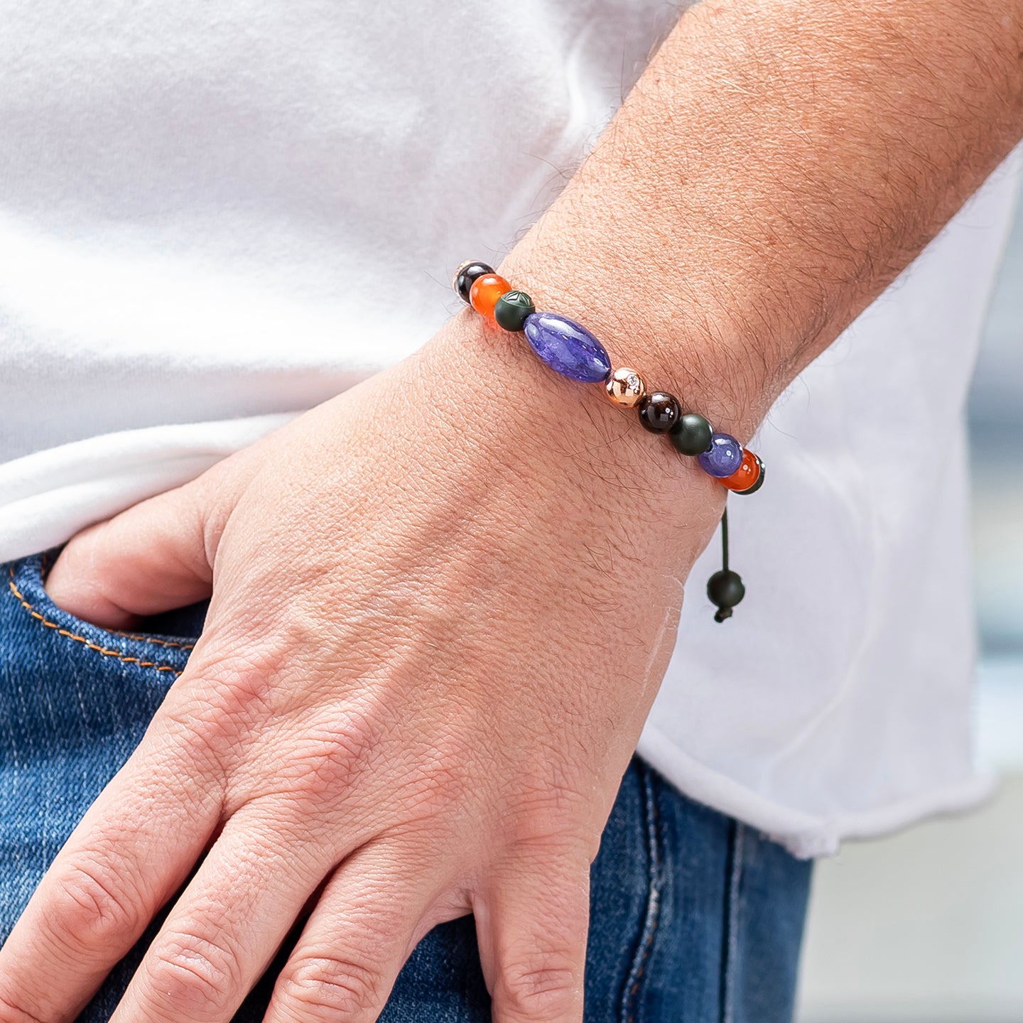 Shamballa Jewels 6mm Non-Braided Bracelet – The Loupe Jewelry