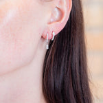 Anita Ko Bobbi Huggies with Pear Diamonds