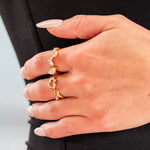 Milamore 'Self Love' Float Diamond Ring