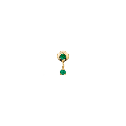 Anita Ko Emerald Orbit Earring