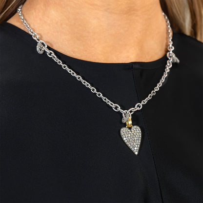 Sylva & Cie Diamond Rondell Necklace