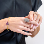 Sylva & Cie Old Euro Ten Table Ring