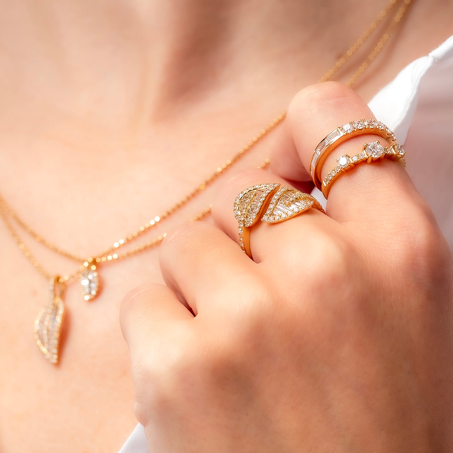 Anita Ko Two Faced Diamond Ring