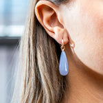 Irene Neuwirth One-of-a-Kind Chalcedony Drop Earrings