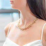 VRAM Chrona Mini Link Diamond Link Necklace