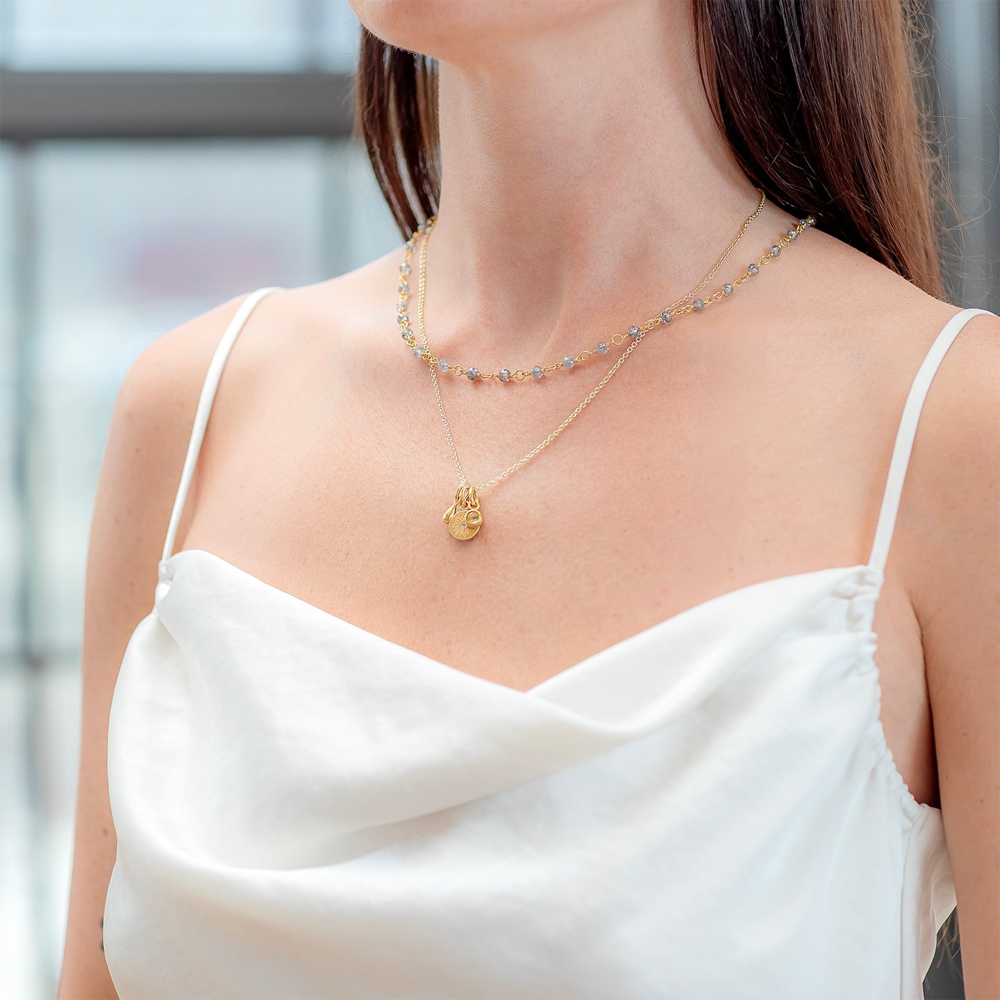 Caroline Ellen Curated Charm Necklace