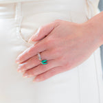 Bibi Van Der Velden Scarab Pink Sapphire Floaty Ring