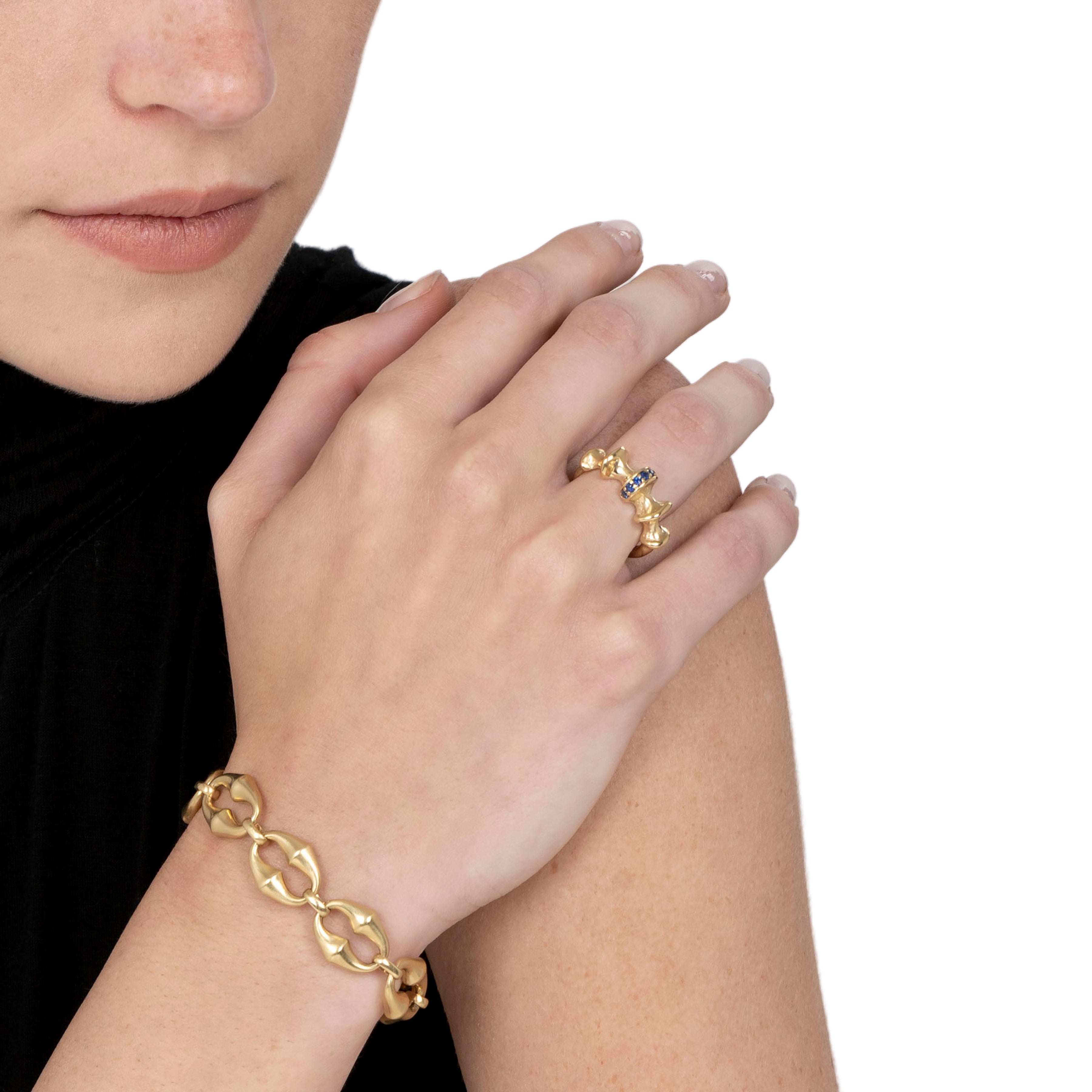 VRAM Chrona I Sapphire Ring
