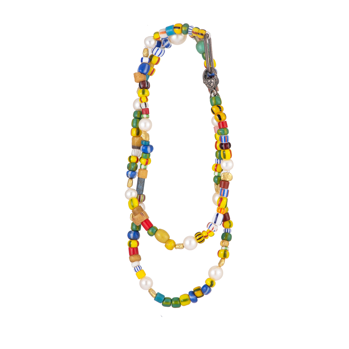 Sylva & Cie Trade Bead Necklace