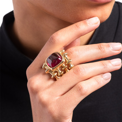 VRAM One-of-a-Kind Chrona IV Rubellite Ring