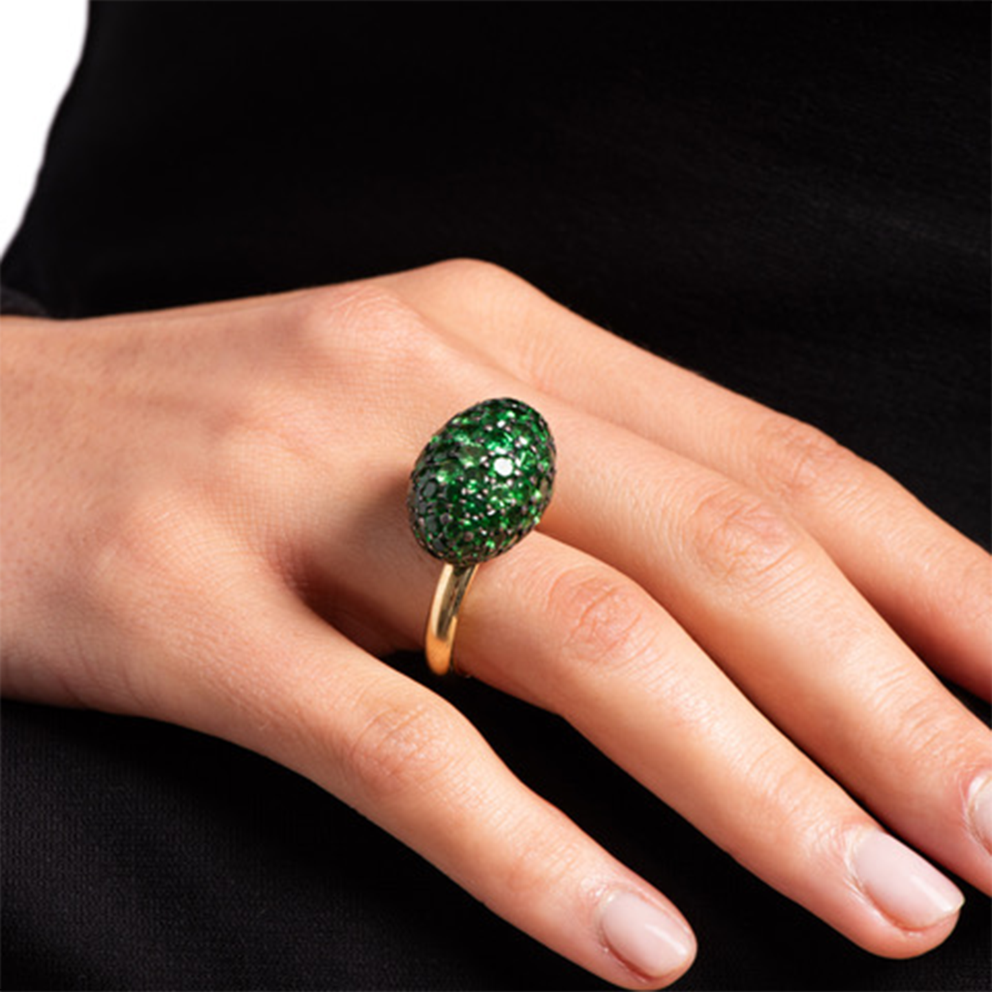 VRAM Tau Tsavorite Ring