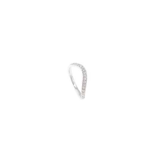 Nikos Koulis 'Feelings' Round White Diamond Ring