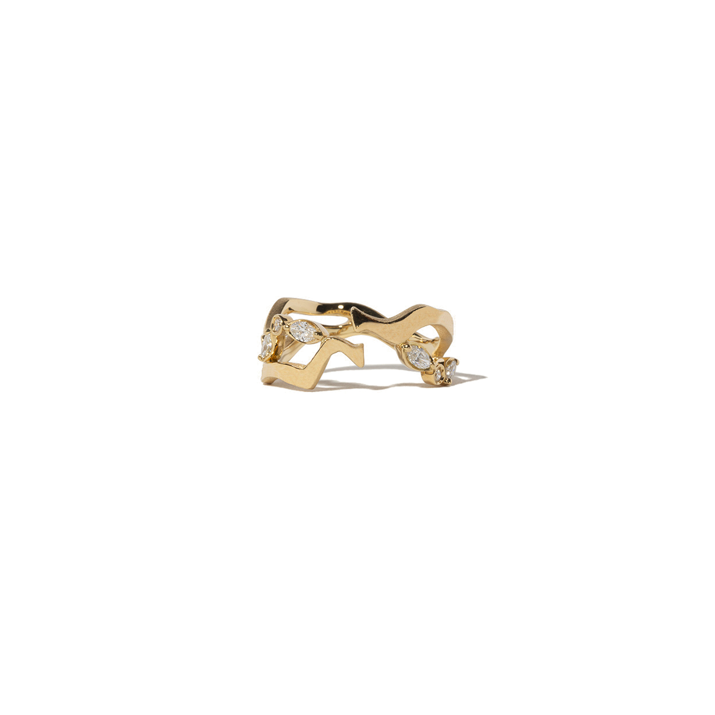 Milamore 'Kintsugi' Float Diamond Ring II – The Loupe Jewelry