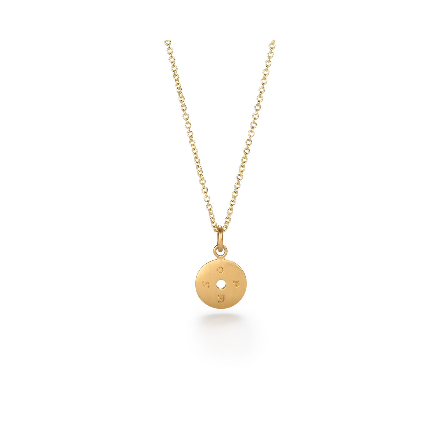 Caroline Ellen 'Hope and Abundance' Engraved Pendant