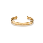Caroline Ellen Rounded Cuff with Star Set Diamonds