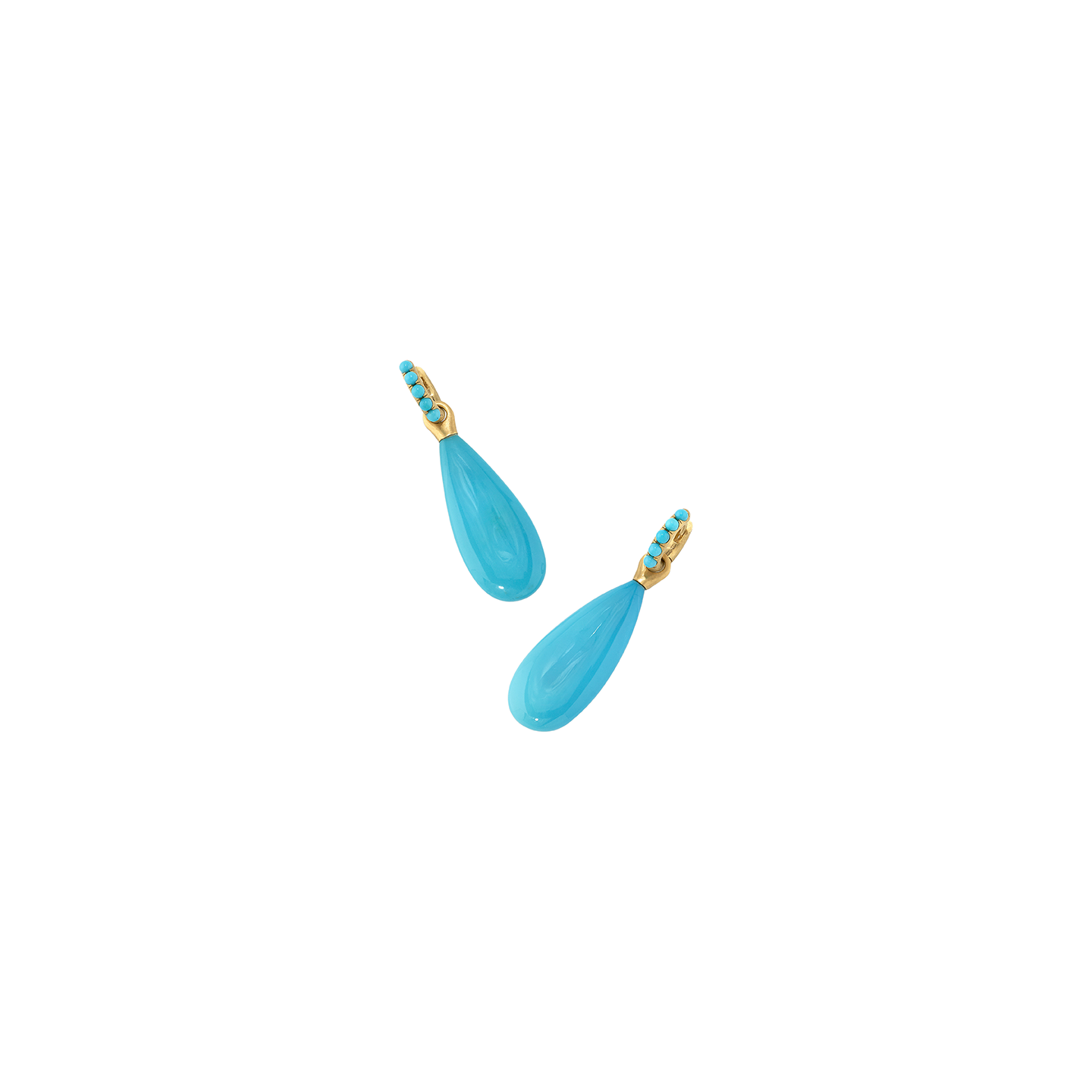 Irene Neuwirth One-of-a-Kind Turquoise Drop Earrings