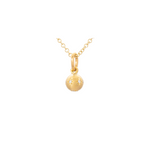 Caroline Ellen 6.5mm Ball Pendant with Star Set Diamonds