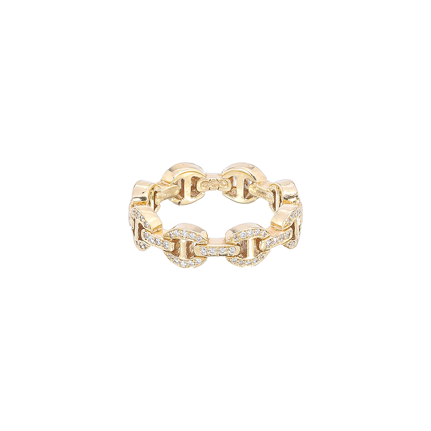Hoorsenbuhs Dame Tri-Link Antiquated Ring