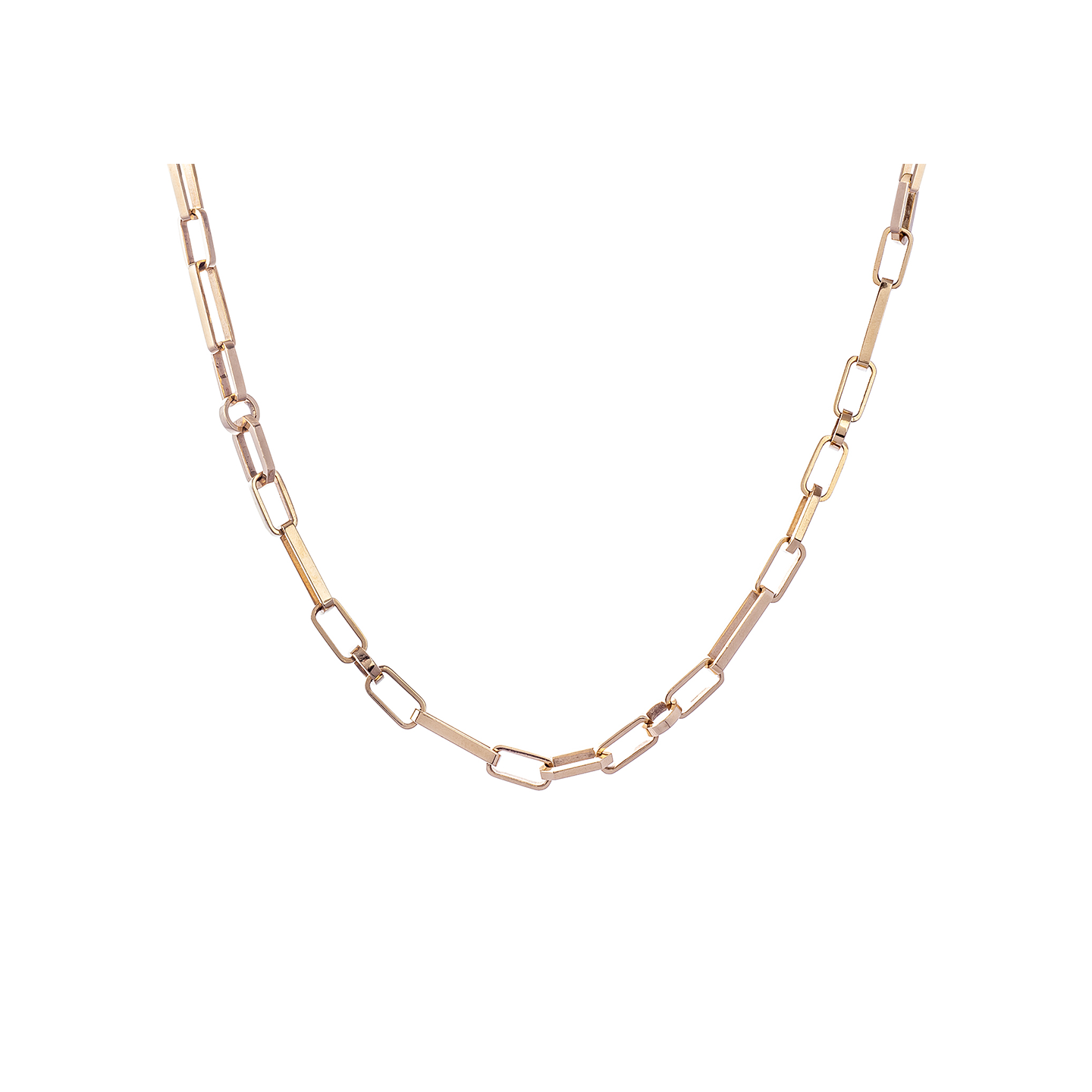 Nancy Newberg Mixed Link Chain Necklace