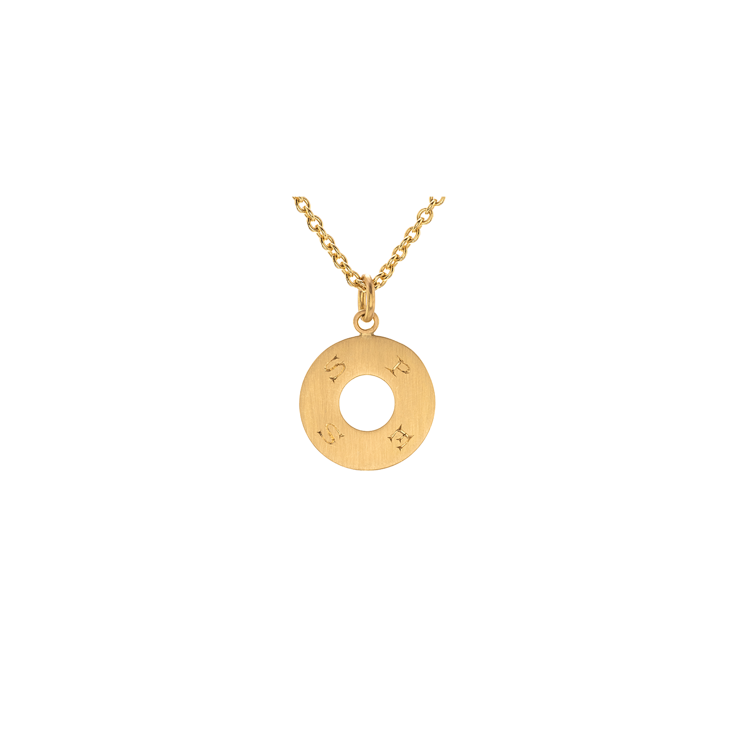 Caroline Ellen "Hope and Abundance" Large Disk Pendant