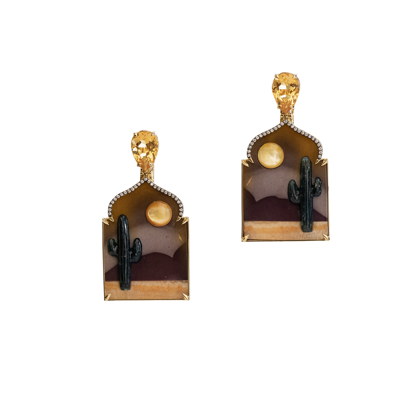 Silvia Furmanovich Quintessence Cactus Earrings