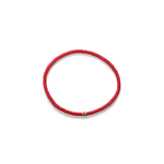 Luis Morais Ruby Short Roll Bead on Vinyl Beaded Bracelet