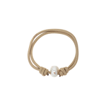 Dezso Surf Cord Anklet with Pearl Bead