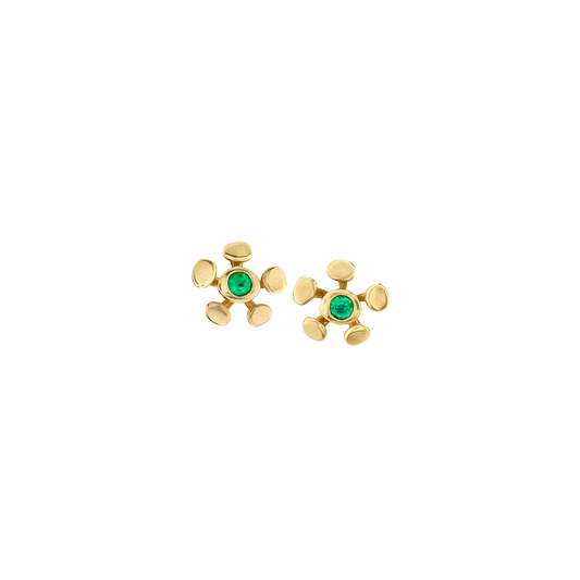 VRAM Chrona Emerald Studs