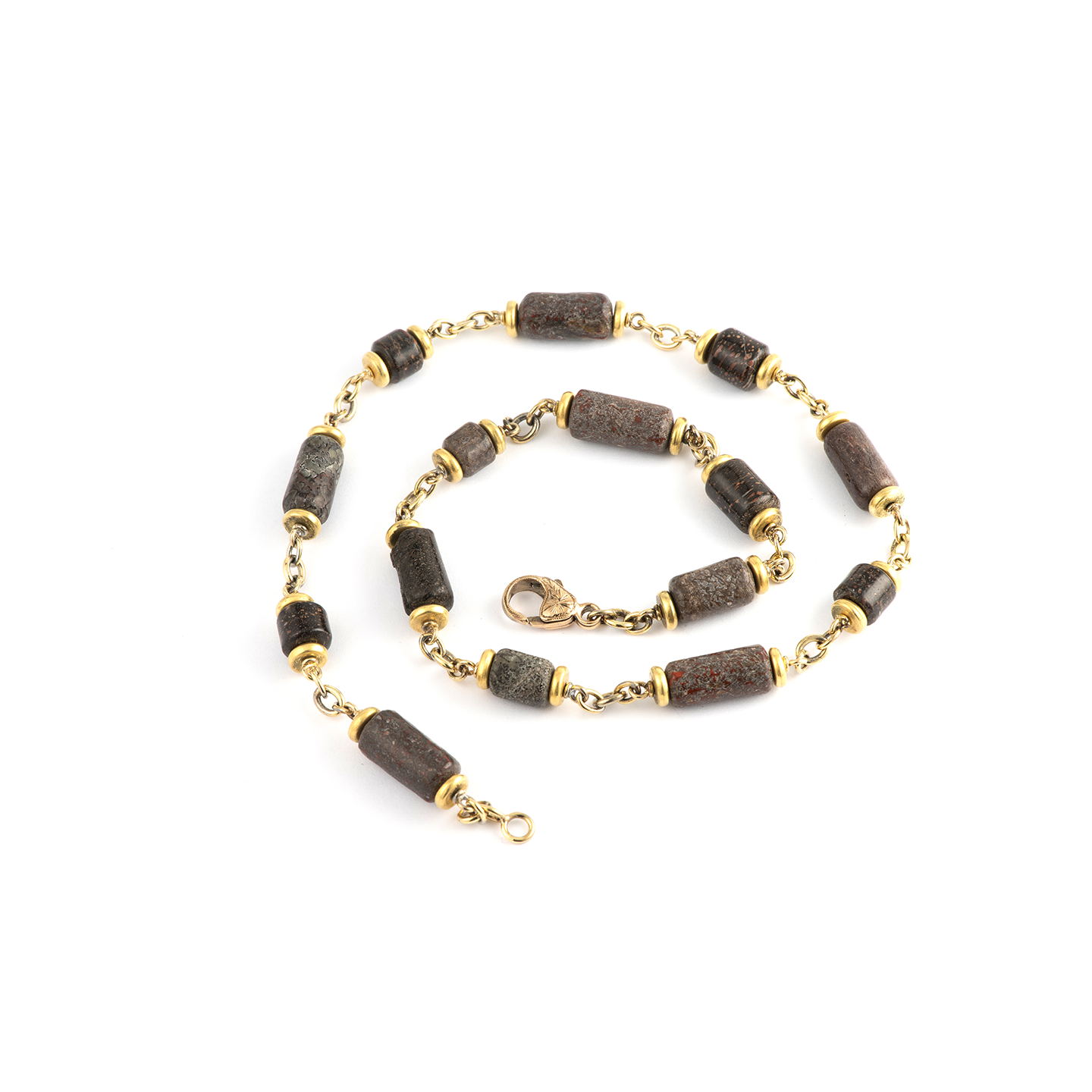 Sylva & Cie Fossil Mammoth Bone Necklace
