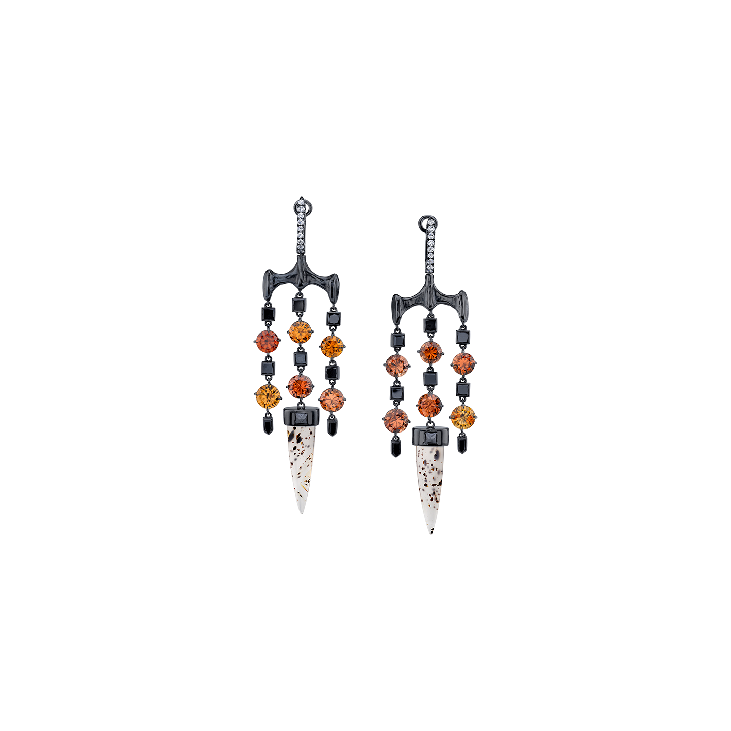 VRAM One-of-a-Kind Chrona Chandelier Earrings