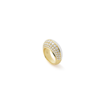 Fernando Jorge 'Fluid' Diamonds and Stone Ring