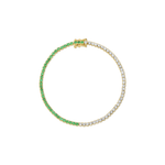 Anita Ko Hepburn Diamond and Emerald Bracelet