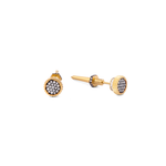 Sylva & Cie Diamond Bolt Earrings