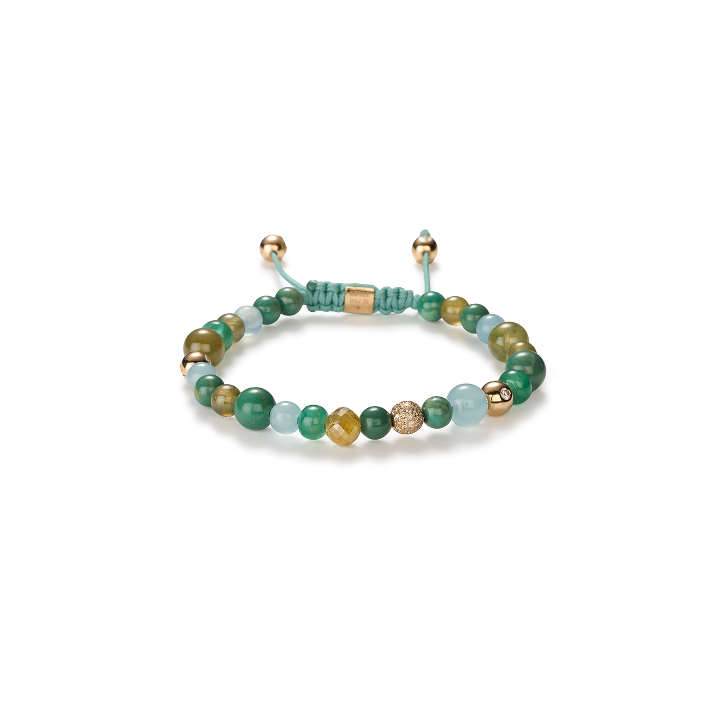 Shamballa Jewels Multisize Beaded Bracelet